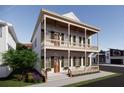 Inviting two-story home with a double porch, ideal for relaxation and curb appeal at 63 Montagu St, Charleston, SC 29401