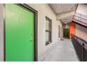 Hallway view showing unit number 337 with concrete walls and metal staircase at 1 Cool Blow St # 337, Charleston, SC 29403