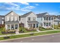 Charming two-story home with a well-manicured lawn and inviting front porch at 619 Trio Ln, Summerville, SC 29486