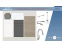 Kitchen hardware and finishes selections showcase modern materials and design at 142 Seaton St, Summerville, SC 29486