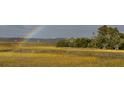 Beautiful panoramic view of the marsh with a colorful rainbow in the background and boats at 1801 Landfall Way, Seabrook Island, SC 29455