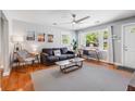 Inviting living room with lots of natural light and well decorated at 1821 Wasp St, North Charleston, SC 29405