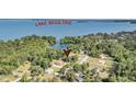 An aerial view showcases this area near Lake Moultrie, highlighting the lush greenery and established neighborhood at 107 Jacks Ln, Bonneau, SC 29431