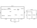 House floor plan with dimensions and labels at 113 Germantown Rd, Summerville, SC 29483