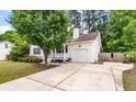 Charming single-story home with light siding, blue door, manicured landscaping, and attached garage at 209 Lipman St, Summerville, SC 29483