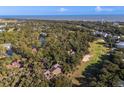 Breathtaking aerial view of the property showcasing proximity to golf, beaches, and natural beauty at 339 Sea Cloud Cir, Edisto Island, SC 29438