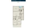 Jamison floor plan displaying owner's suite, bath, loft, laundry, and bedrooms on the second floor at 4110 Collins Dr, Charleston, SC 29414