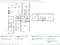 Floor plan highlighting the layout of the home with various rooms and dimensions for reference at 2020 Sea Water Dr, Charleston, SC 29412