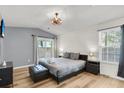 Relaxing bedroom with a sliding glass door, neutral tones, and ample natural light, creating a cozy retreat at 172 Ashton Dr, Goose Creek, SC 29445