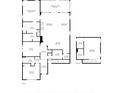 Detailed floorplan showcasing the layout of this home's rooms, including kitchen, living spaces, and bedrooms at 218 River Martin Ct, Summerville, SC 29483