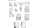 Options floor plan showing kitchen island, designer kitchen, and alternate kitchen with breakfast area at 254 Huguenot Trl, Huger, SC 29450