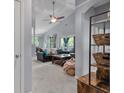 Inviting living room with high ceilings, plush furniture, and plenty of natural light at 2632 Egret Crest Ln, Charleston, SC 29414