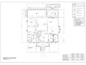 Proposed first-floor plan displaying the layout of the home's living spaces and entry at 3307 Waterway Blvd, Isle of Palms, SC 29451