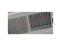 Extreme close up of a vent with straight metal slats at 415 W Respite Ln, Summerville, SC 29483