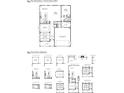 Davidson first floor plan featuring an open concept living space and a two-car garage at 216 Palfrey Dr, Ridgeville, SC 29472