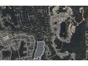An aerial shot captures a vast parcel of land, complete with precise measurements and surrounding infrastructure at 0 Faulkner Dr, Mount Pleasant, SC 29466