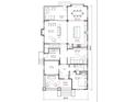 Detailed first-floor plan showcases open-concept living, dining, and kitchen layout at 2101 Wappoo Dr, Charleston, SC 29412