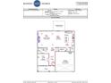 Layout of the first floor featuring a kitchen, Gathering room, office, garage, and porch at 111 Crosscut Ln, Summerville, SC 29486