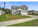 Inviting two-story home with a well-kept lawn and attached garage at 309 Squire Pope Rd Rd, Summerville, SC 29486