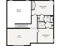 Second-floor plan with bedrooms, a loft, and walk-in closets, ideal for comfortable living and storage at 0 Doar Rd, Awendaw, SC 29429