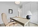 Cozy home office featuring a leather chair, wooden desk, and modern decor at 109 Medford St, Summerville, SC 29486