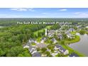 Aerial image of 5289 Mulholland Dr, nestled within the Golf Club at Westcott Plantation community at 5289 Mulholland Dr, Summerville, SC 29485