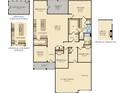 Detailed floor plan showcasing the layout with kitchen, bedrooms, great room, and owner's suite at 1130 Darling St, Summerville, SC 29485