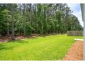 Expansive, tree-lined backyard provides ample space and privacy at 139 Sunray Ln, Summerville, SC 29486