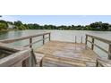 A picturesque dock view with wooden details provides a serene connection to the water at 1552 Harborsun Dr, Charleston, SC 29412