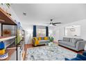 Spacious living room with modern decor and plenty of natural light at 3506 Galaxy Rd, Ladson, SC 29456