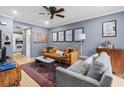 Stylish living room with comfortable seating, decorative artwork, and lots of natural light at 1713 Boone Hall Dr # 1082, Charleston, SC 29407