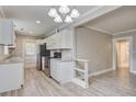 Kitchen featuring granite countertops, stainless appliances and modern light fixtures at 2702 Decatur St, North Charleston, SC 29405