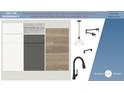 Kitchen selections with varied finishes to customize your dream kitchen design, tailored to personal preferences at 3033 Seaton Street, Summerville, SC 29486