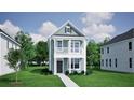 Charming two-story home featuring a welcoming front porch and second story balcony at 314 O'Malley Dr, Summerville, SC 29483