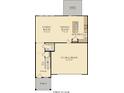 First floor layout featuring a Gathering room, kitchen, dining room, powder room, and 2-car garage at 108 Lefton Lndg, Summerville, SC 29485