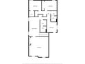 Detailed floorplan showing the bedrooms and Gathering room layout on the second floor at 118 Lagoona Dr, Summerville, SC 29483