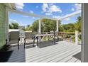 Relaxing outdoor living with a spacious balcony, featuring comfortable seating for scenic views at 2218 Myrtle Ave, Sullivans Island, SC 29482