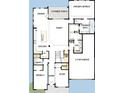 Functional first-floor plan featuring a kitchen, Gathering room, dining, study, and a three-car garage, plus an owner's retreat at 1175 Reserve Ln, Awendaw, SC 29429