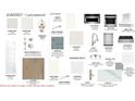 Showcasing interior design elements including cabinet styles, backsplash tiles, lighting fixtures, and flooring options for a home at 1175 Reserve Ln, Awendaw, SC 29429