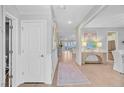 Bright foyer featuring a long hallway and views of the home's open layout at 176 Midtown Ave, Summerville, SC 29486