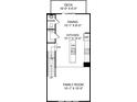 Second floor floorplan includes dining, kitchen, deck, powder room, and Gathering room at 209 Somerset Acres Dr, Summerville, SC 29486