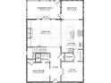 Detailed floor plan showcasing an open-concept design with a Gathering room, kitchen, and guest bedroom at 3898 Summerton Street Dr, Mount Pleasant, SC 29466