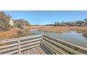 Peaceful view of the marsh from the fishing pier at 1158 Village Creek Ln # 4, Mount Pleasant, SC 29464