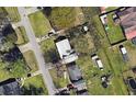 Aerial view of property showing home, yard, neighborhood, and surrounding streets at 113 Harvey Ave, Goose Creek, SC 29445