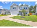 Charming two-story home featuring a well-manicured lawn and attached garage, perfect for suburban living at 4314 Cotton Flat Rd, Summerville, SC 29485