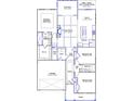 Detailed floor plan showcasing the layout of the home, including the Gathering room and kitchen at 149 Seaton St, Summerville, SC 29486