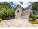 Spacious two-car garage with a large driveway and ample parking space at 477 Commonwealth Rd, Mount Pleasant, SC 29466
