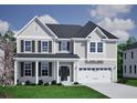 Charming two-story home with a well-manicured lawn and attached garage at 147 Seaton St, Summerville, SC 29486