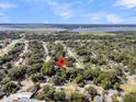 Overhead view shows the location, neighborhood and surrounding area with easy access to local waterways at 2215 Suffolk St, North Charleston, SC 29405