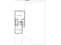 Second floor layout with a loft and bedroom featuring a bathroom at 229 Huguenot Trl, Huger, SC 29450